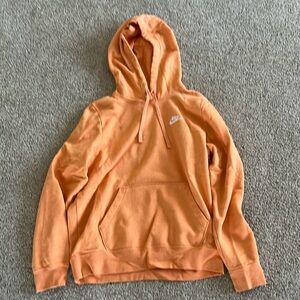 Orange Nike hoodie
